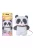 Varrható plüss nyaklánccal, Panda Avenir