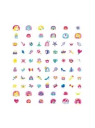 Nagy körömmatrica szett, Hercegnők Avenir