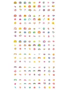 Tetováló és körömmatrica készlet, Virágok Avenir