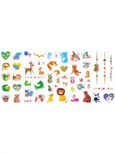 Arcmatrica és tetováló készlet, Állatok Avenir