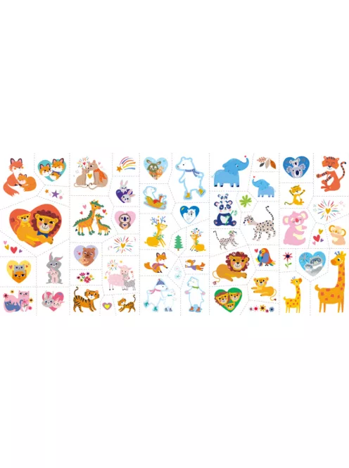 Arcmatrica és tetováló készlet, Állatok Avenir