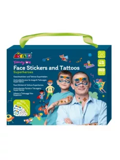 Arcmatrica és tetováló készlet, Szuperhősök Avenir