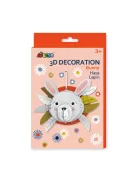 3D dekorációs puzzle, Nyuszi Avenir