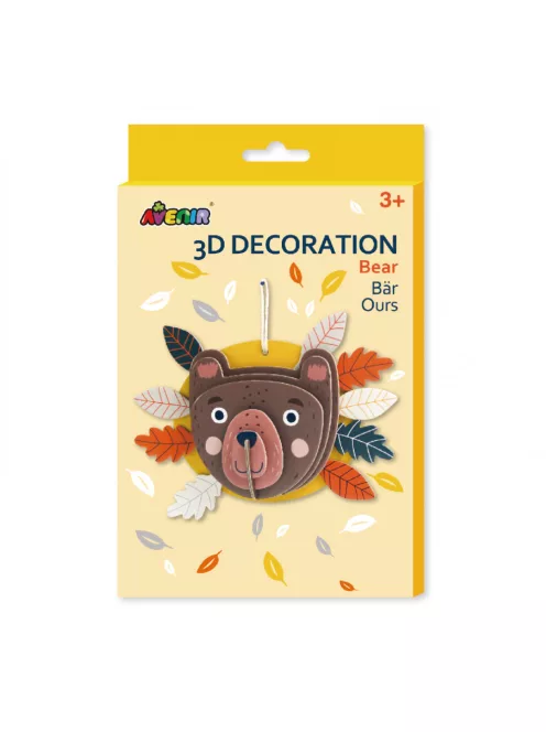 3D dekorációs puzzle, Maci Avenir