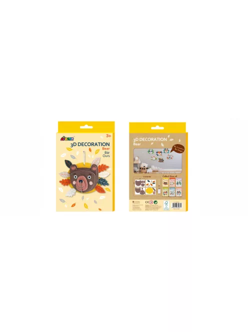 3D dekorációs puzzle, Maci Avenir