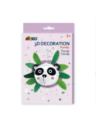 3D dekorációs puzzle, Panda Avenir