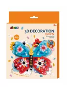 3D dekorációs puzzle, Pillangó Avenir