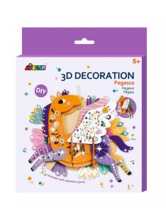 3D dekorációs puzzle, Unikornis Avenir