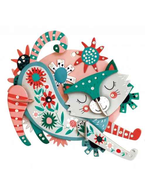 3D dekorációs puzzle, Cica Avenir