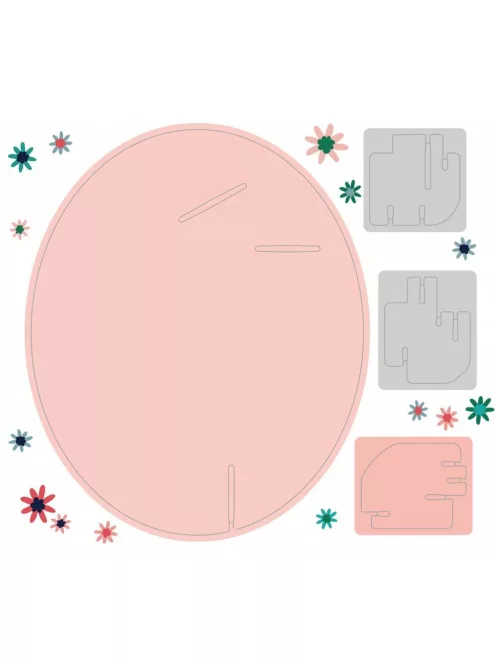 3D dekorációs puzzle, Cica Avenir