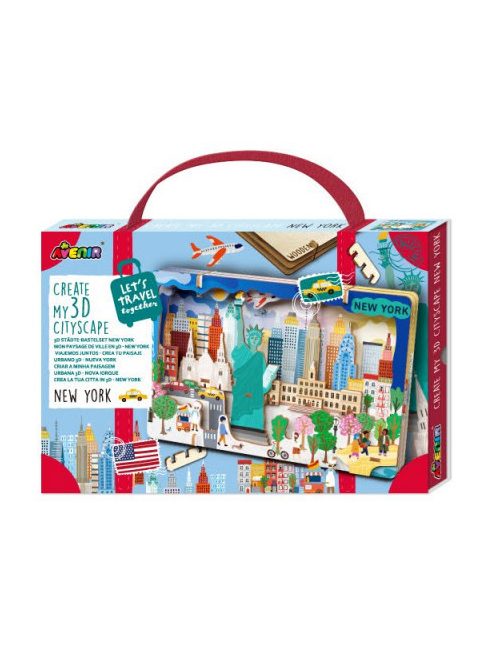 Városkép 3D puzzle, New York Avenir