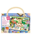 Városkép 3D puzzle, Barcelona Avenir