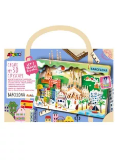 Városkép 3D puzzle, Barcelona Avenir