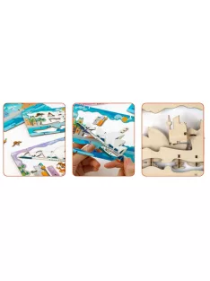 Városkép 3D puzzle, Barcelona Avenir