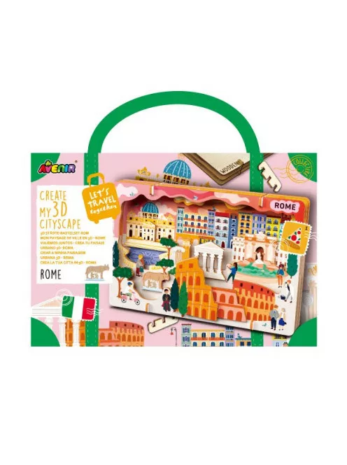 Városkép 3D puzzle, Róma Avenir