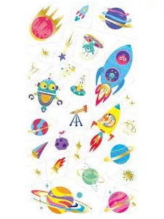 Lemosható tetoválás, Világűr Avenir