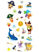 Lemosható tetoválás, Kalózok Avenir