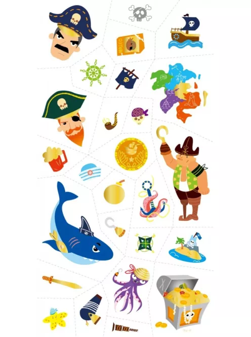 Lemosható tetoválás, Kalózok Avenir