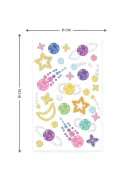 Csillogó kövek matrica készlet, Bolygók Avenir