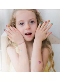   Felragasztható játék műköröm készlet, Az állatok királysága Avenir