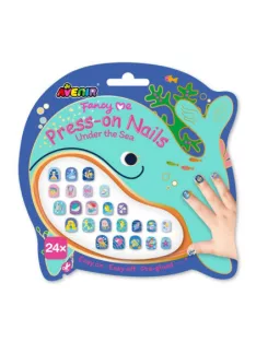   Felragasztható játék műköröm készlet, A tenger alatt Avenir