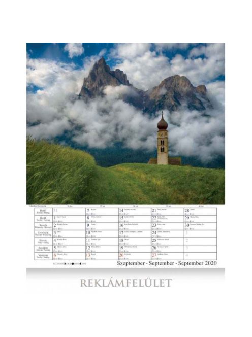 Falinaptár CSG (30x34) 2020 ALPOK FN 086