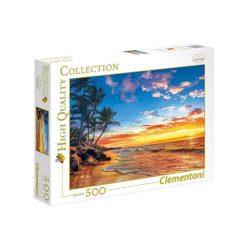 500 db-os puzzle - Naplemente a tengerparton
