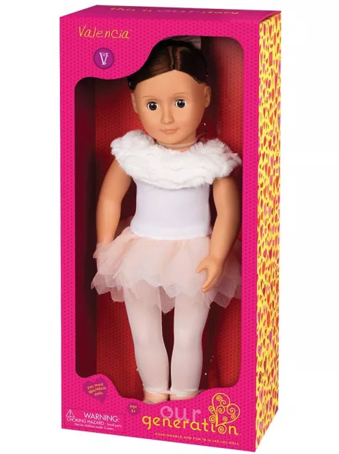 Our Generation - VALENCIA, 46 cm-es balerina baba