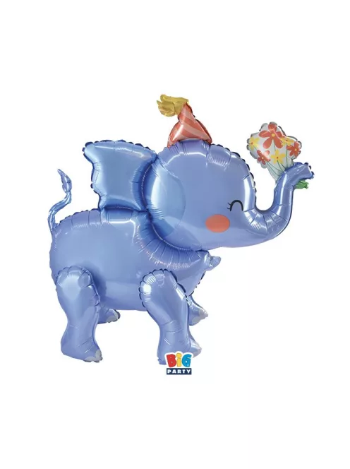 3D forma fólia lufi 59x60x27 cm, Elefánt