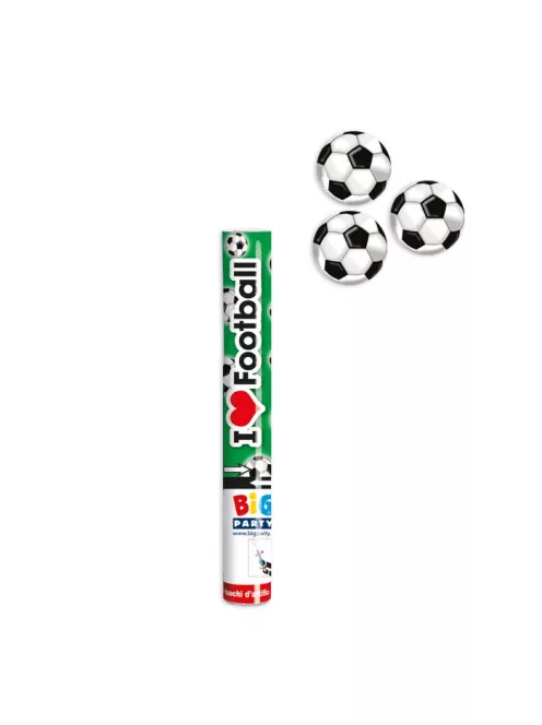 Konfetti ágyú 30 cm-es, Foci