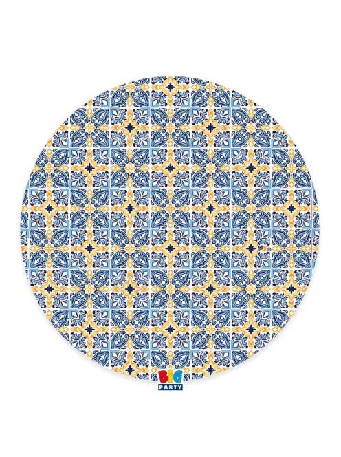 Positano olasz mintás parti tányéralátét 5 db 32 cm-es