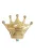 Forma fólia lufi 90x100 cm, Arany korona