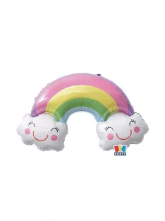 Forma fólia lufi 80x50 cm, Szivárvány