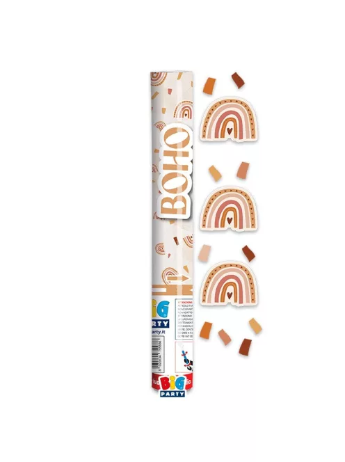 Bohém stílusú konfetti ágyú 30 cm-es