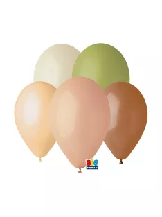   Bohém stílusú latex lufi vegyes színekben 30 cm-es, 16 db/csomag