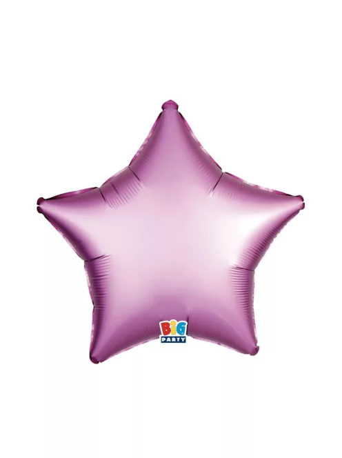 Forma fólia lufi 45 cm, Fukszia színű csillag
