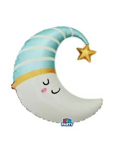 Forma fólia lufi 63x71 cm, Kék sapkás holdacska