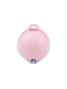 Rózsaszín gömb alakú lufisúly 75 gr