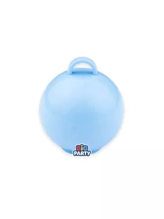 Világoskék gömb alakú lufisúly 75 gr