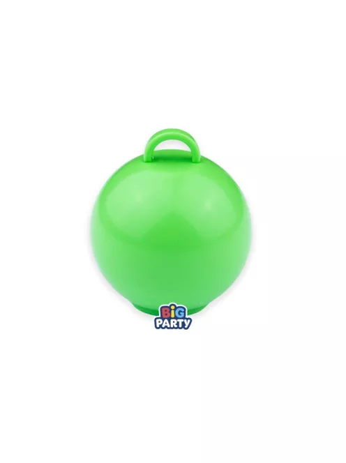 Zöld gömb alakú lufisúly 75 gr