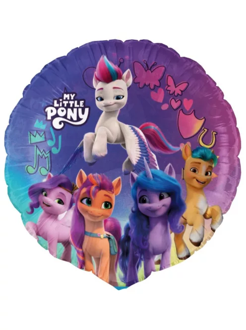 Kerek fólia lufi 45 cm, My Little Pony