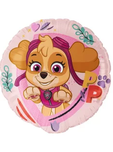 Kerek fólia lufi 45 cm, Mancs őrjárat Skye