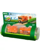 BRIO Teherszállító vonat alagúttal