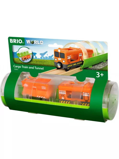 BRIO Teherszállító vonat alagúttal