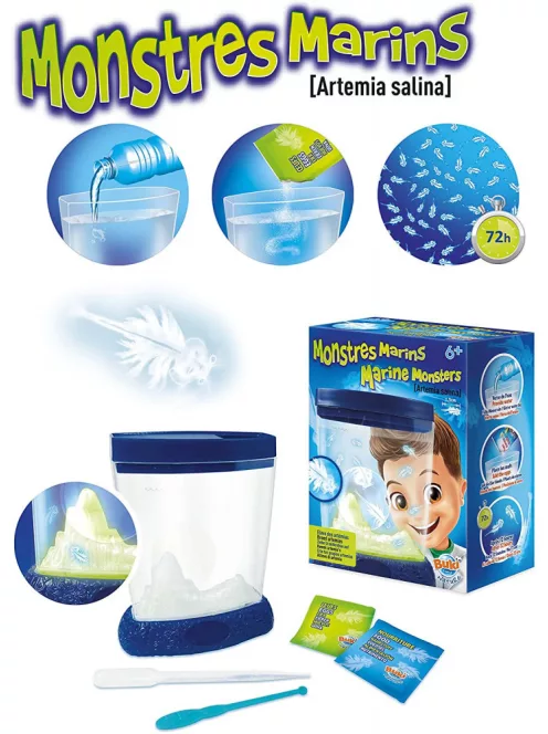 Tudományos készlet -Tengeri szörnyek-Sórák  BUKI