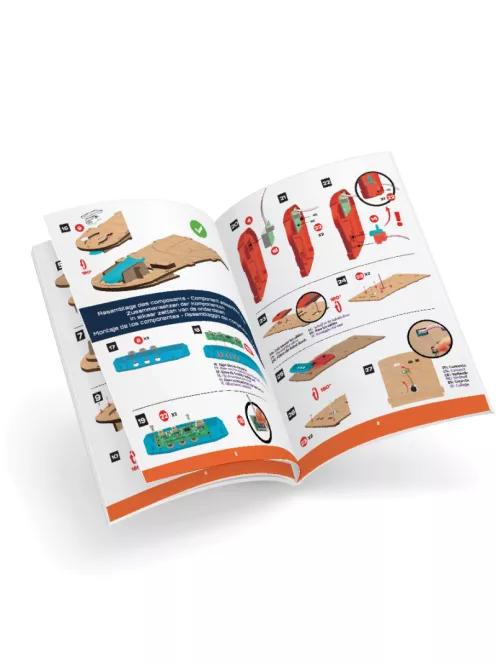 Mini összeszerelhető elektronikus kosárpalánk BUKI