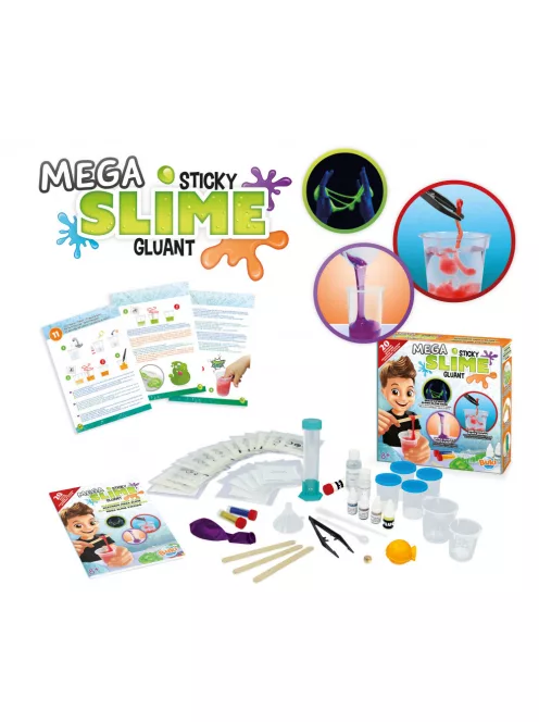 Mega slime kísérletező készlet BUKI