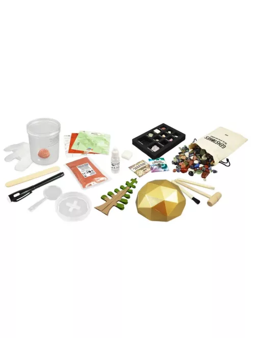 Mega kőzetek és ásványok felfedező és kísérletező készlet BUKI