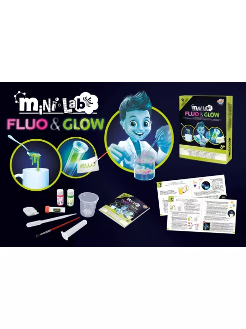 Mini Lab, Foszforeszkáló és világító készlet BUKI