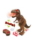Távirányítós T-Rex füst és fény efekttel BUKI